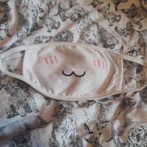 💕//w// Kawaii blushing face mask